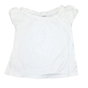 GAP White Short Sleeve Relaxed Fit Tee